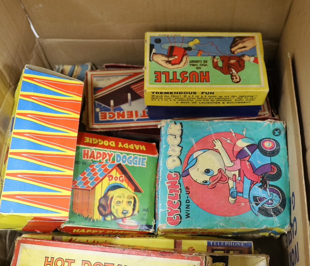 A group of Boxed games and toys, 1960's and 70's.